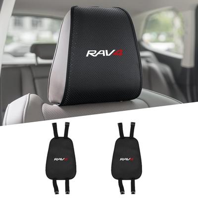 Set of 2 RAV4 Headrest Covers with Ventilation Holes for a Comfortable Neck Perfect for Fits RAV4 Easy and Car Seat High-Density Support, Summer, (50