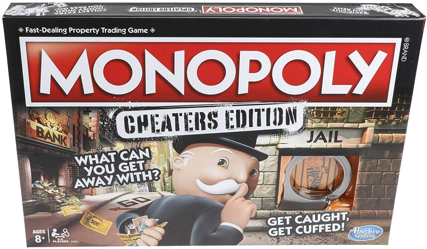 

Monopoly Cheaters Edition Настольная игра Monopoly Cheaters Edition Настольная игра английская версия [Товар]