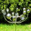 14inch Wind Spinner mit Garten Stake Metall Windmühle Garten Dekoration Outdoor Wind Skulptur für Hof Rasen Garten Geschenk X3UC
