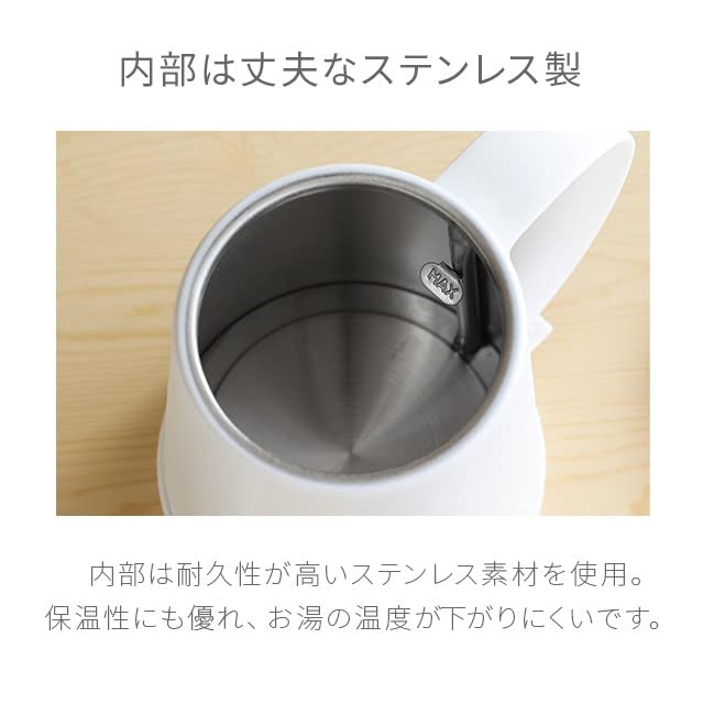 Modern Deco Electric Water Boiling Slim Stylish Kettle, Pot, 1L, Nozzle, (Black)