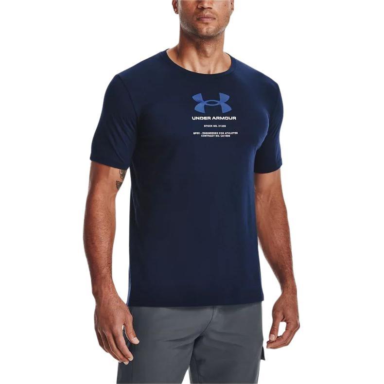 Under Armour T Shirt Men's Collegiate Blue 1366443-408