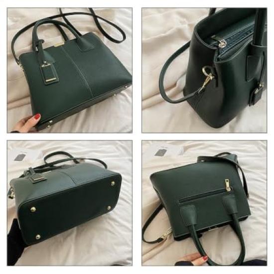 Welltude Shoulder Crossbody Perfect for 2501 Women's Handbag, Bag, Bag, Commuting, Freestanding, (Black)