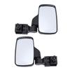 Golf Cart Side Rearview Mirror 360 Degrees  Adjustable Angle Universal Golf Cart Side Mirrors for 1in 1.25in Square Tube