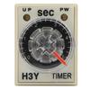 H3Y 2-Delay Timer 8P Timer Relay 0-5 Second Dial Timing 5A Multi-Purpose (DC12V)