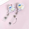 Cute Dog Design Medical Staff ID Badge Holder Retractable Name Tag ID Badge Reel Anti-loss Badge Holder Back To School Supplies