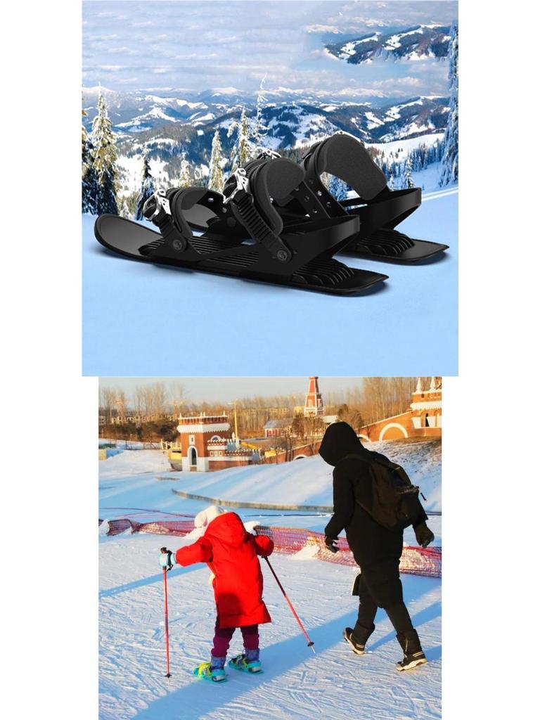 2026 Freestyle Mini Ski-Skates: Pferdejahr Schnee-Spielschuhe