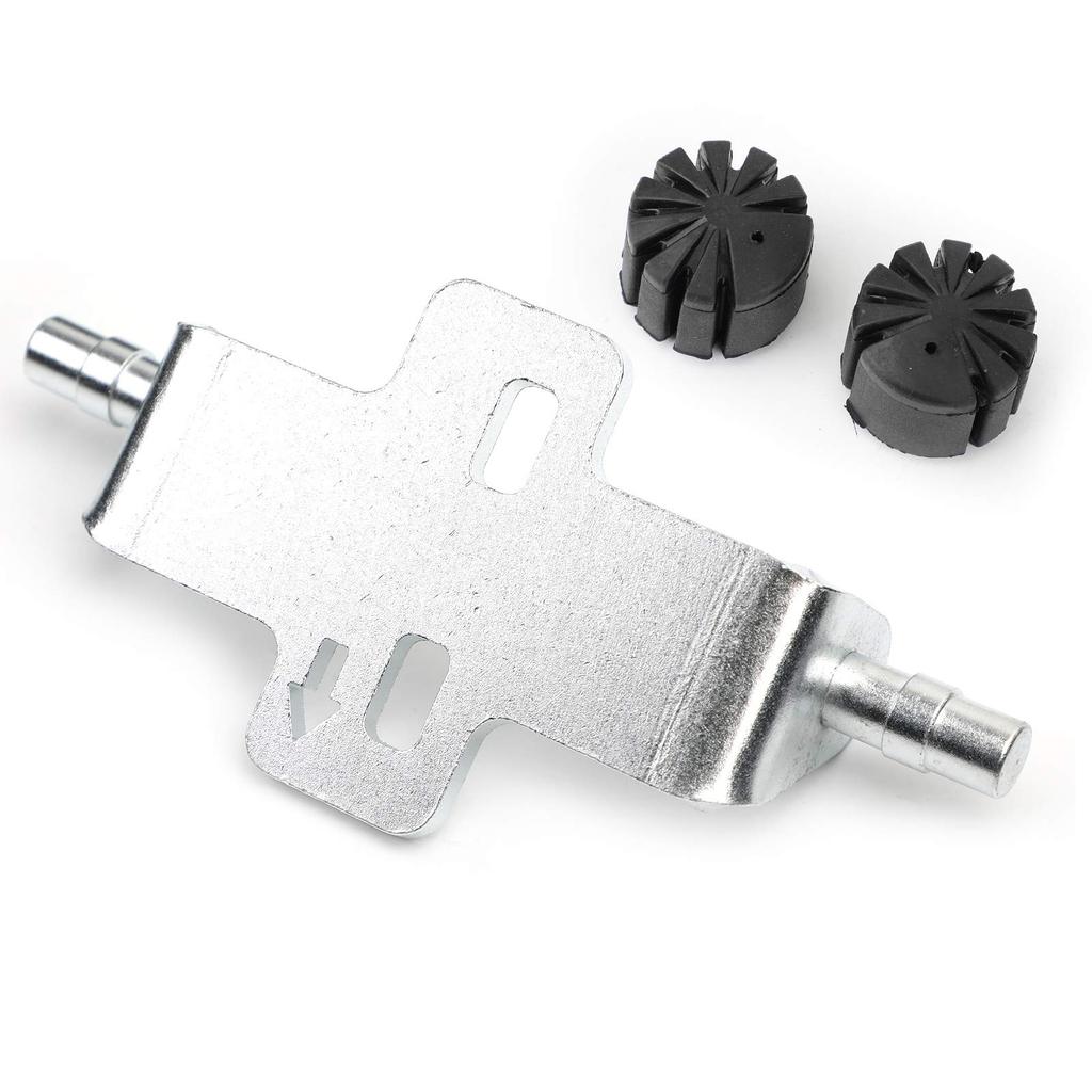Bruce & Shark Fahrersitz Tieferlegungskit & Lava-Kit 10mm für BMW R1200GS R1250GS ADV 2008-2018 Silber