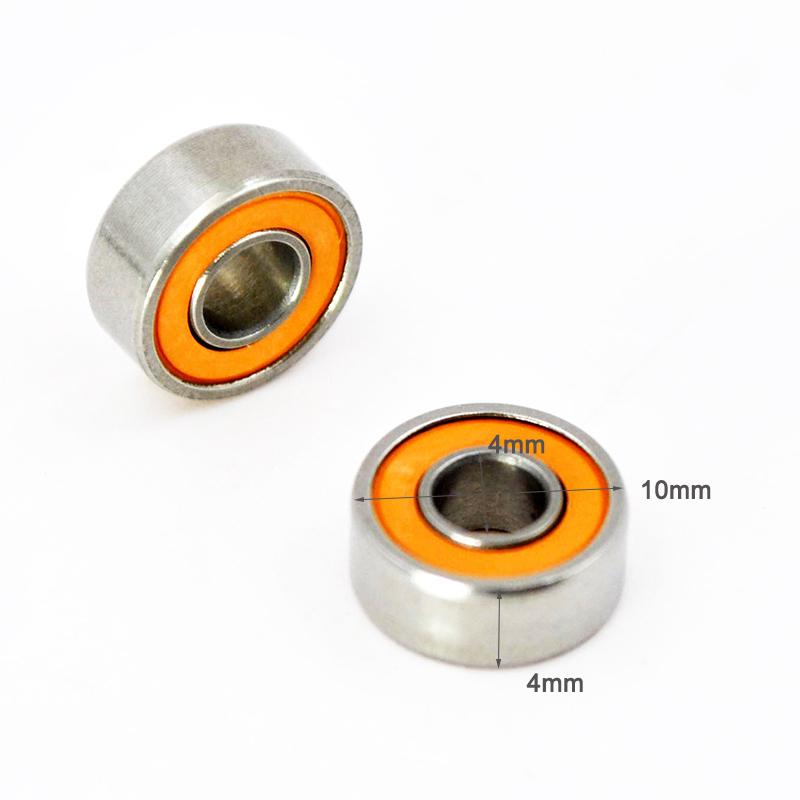 10pcs Hybrid Ceramic Bearing Stainless casting Spinning Fishing Reels 4x10x4mm 5x8x2.5 6x12x4 8x12x3.5 mm Mini Ball Bearings