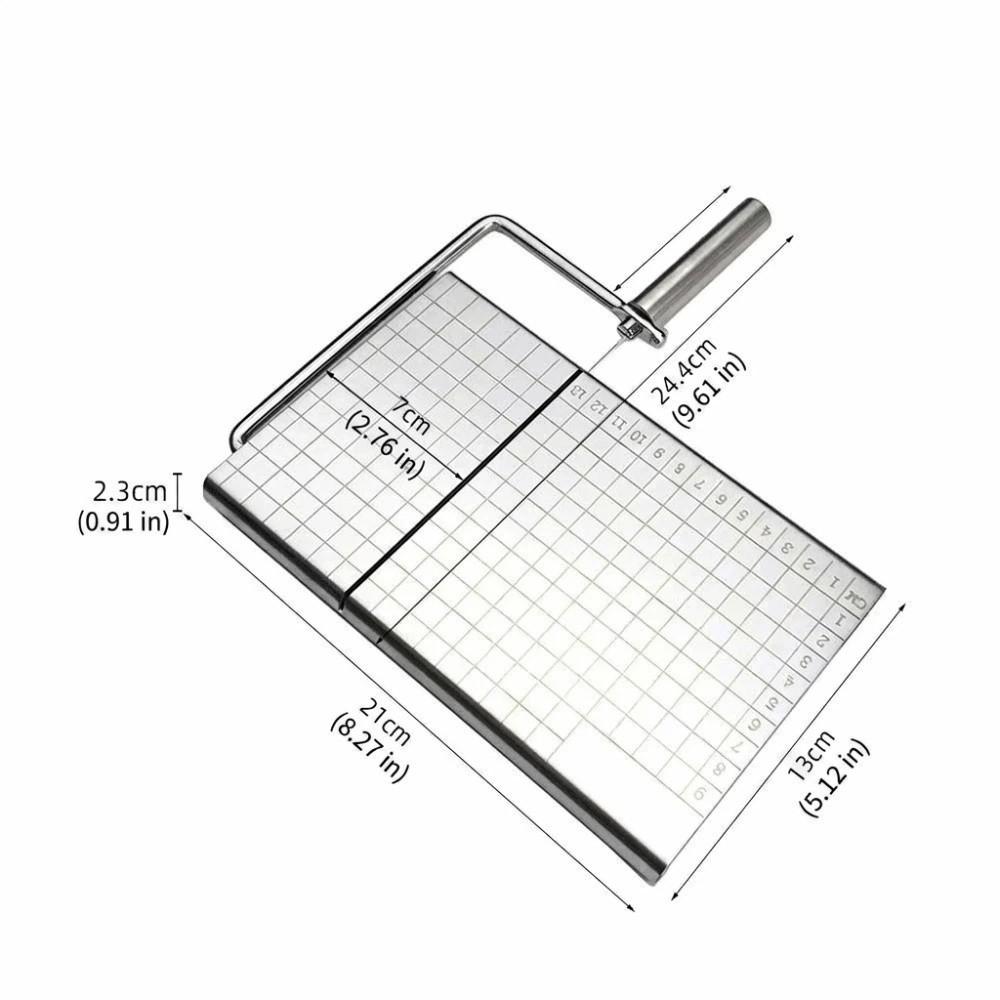 Multifunctional Butter Cutter Adjustable Chocolate Cutter Cheese Slicer Baking Accessories
