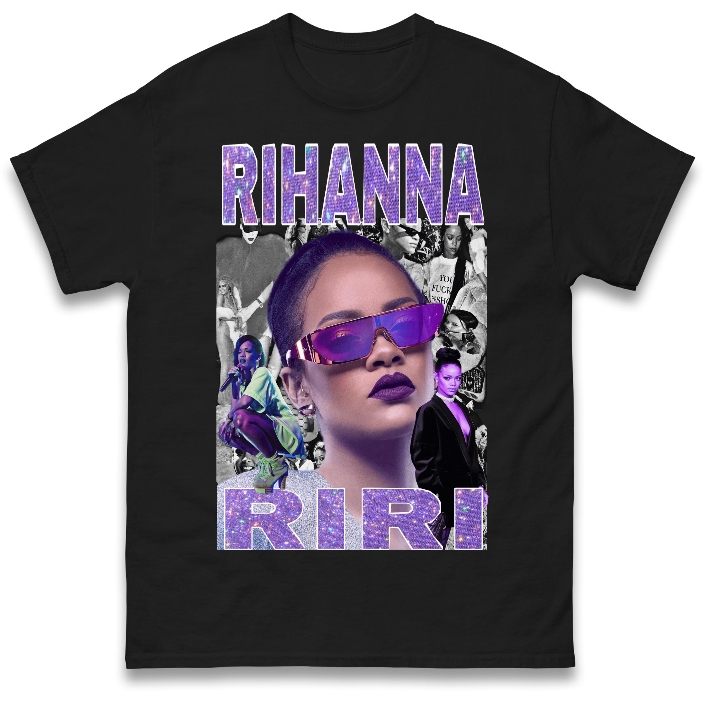 Rihanna Riri Bootleg Adult T Shirt Tshirt Mens Womens Unisex Tops Tees S