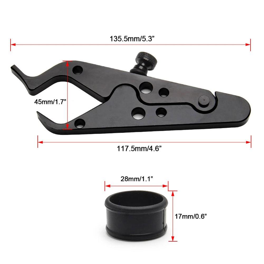 Motorcycle Cruise Control CNC Aluminum Lock Assist Retainer Black Cruise Controller Motorbike Accessories