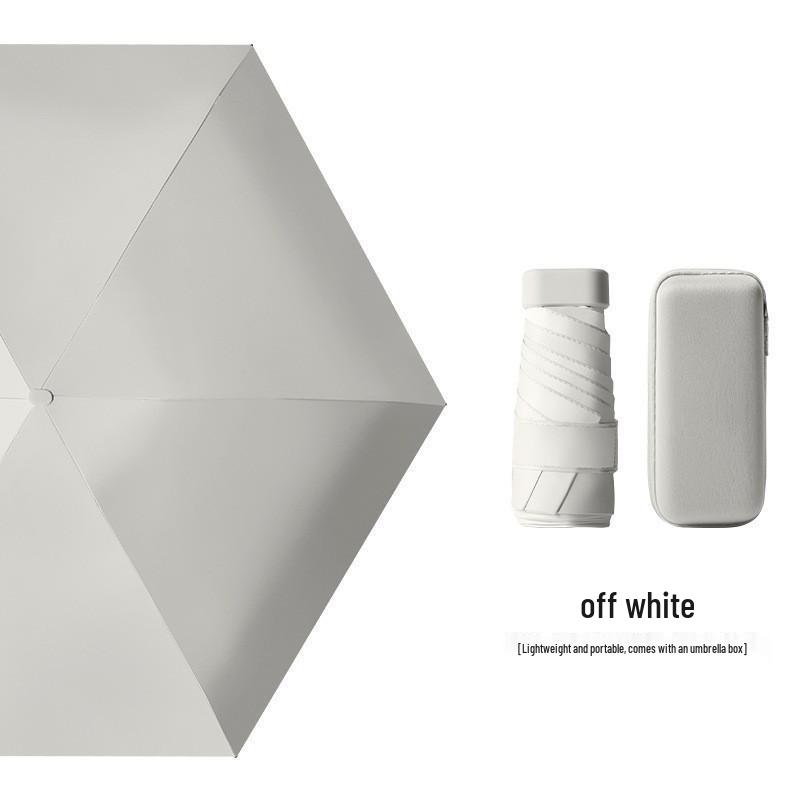 40% Off Compact Capsule Umbrella – Sunshade & UV Protection, Rain or Shine