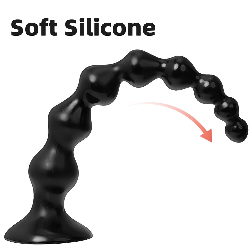 Long Anal Beads Butt Plug Adult Sex Toys For Women Men Large Anal Plugs Prostate Stimulator Ass Dilator Multiple Stimulations