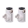 2PCS PTFE Tube Connector Replacement for Bambu Lab A1 Mini 3D Printer X Axes Motor Ceramic Ring Self Lubricating Feed