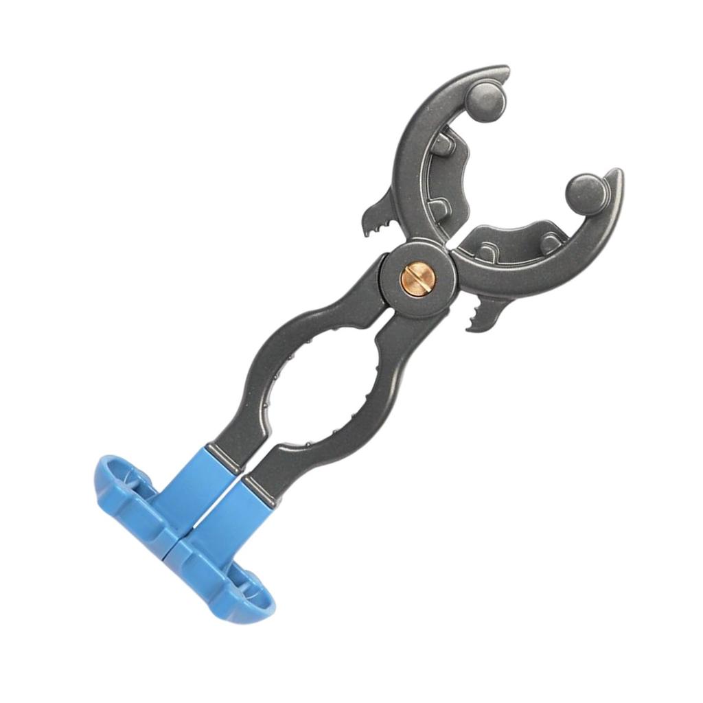 Gas Valve Wrench, 3 in 1 Multifunctional Can Opener Walnut Tank Wrench