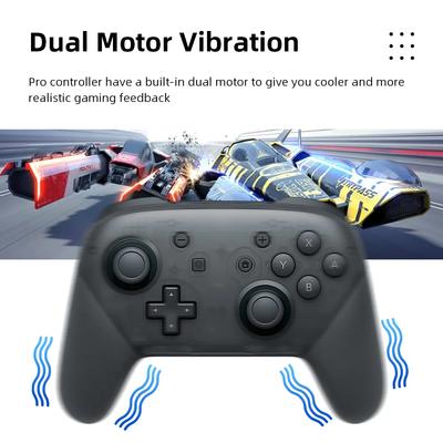 Joy Pad Switch Pro Kontrol Cihazları Switch/OLED/Lite, Kablosuz Anahtar Kontrol Cihazı Somatosensoriyel ve Sürükleyici Titreşim ile Uyumlu