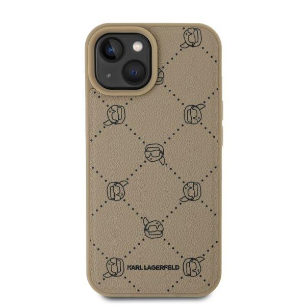 Karl Lagerfeld Klhmp15Spgkhphe Iphone 15 6.1 Beżowy/Beige Magsafe Karl Heads