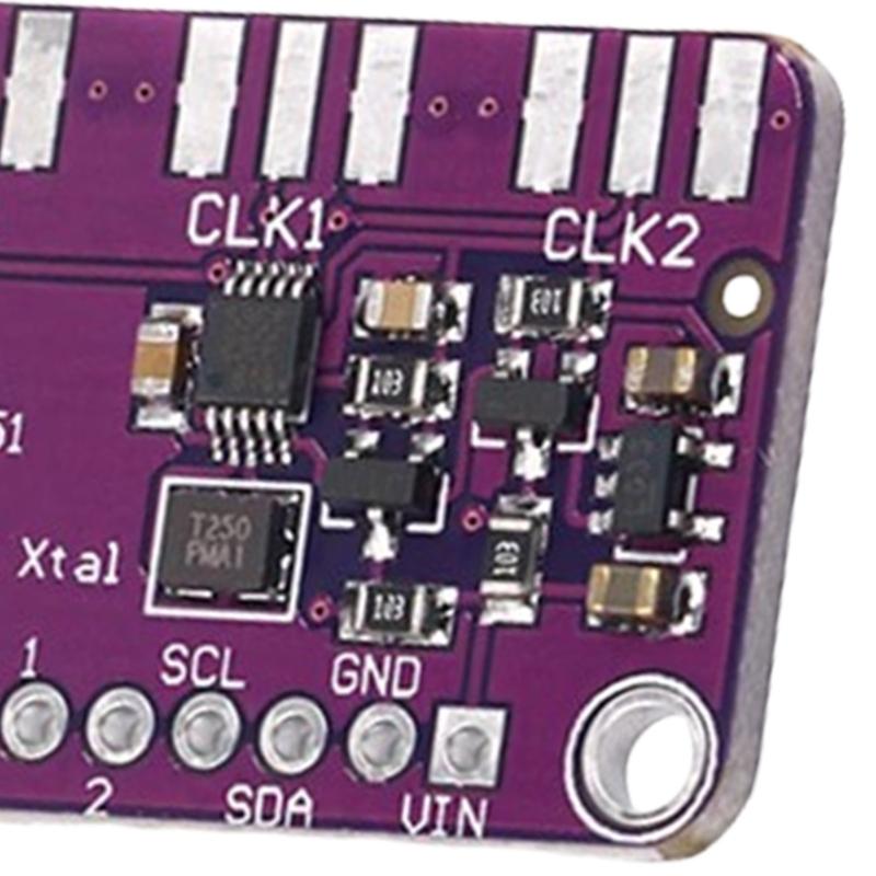 High Precise Square Waves Frequency Generator Adjustable 8kHz To 160MHz Via I2C Interfaces Signal Generator Module