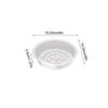 Flower Pot Tray Transparent Flower Pot Trays 5X Indoor and Outdoor Plant Saucer Pot Trays Plants Transparent Plant Tray