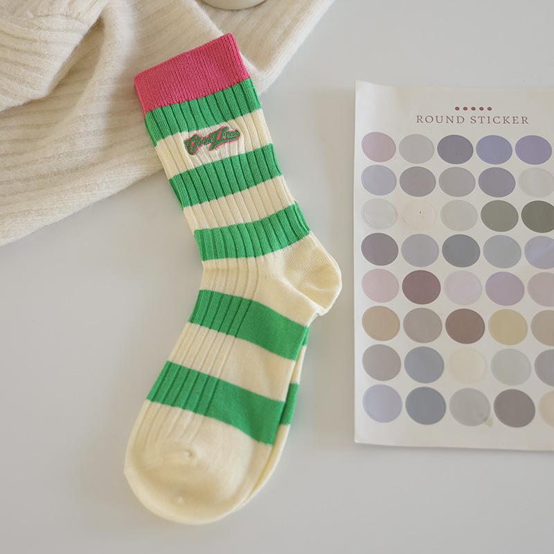 Socks Embroidered Smiley Face Boat Socks Trend Short Tube Solid Color Cotton Socks Versatile Student White Socks