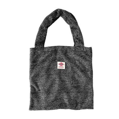 Holiday A.M. Glitter Shaggy Tote Bag for Women, Size: 34cm H X 33cm W X 2.5cm D  Handle Length: 54cm, Glittery Knit Bag, Large Capacity, Lightweight