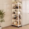 Yingbai 5-Tier Mobile Narrow Kitchen Storage Rack