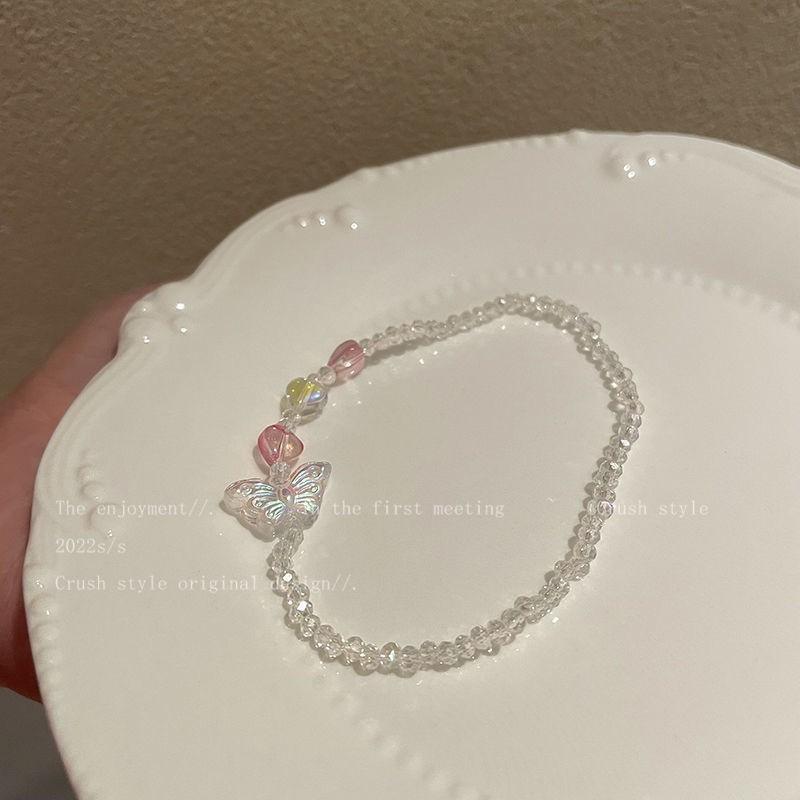 Macaron Cream Beaded Bracelet Sweet Love Star Bracelet Cute Niche Design Girlfriend Accessories