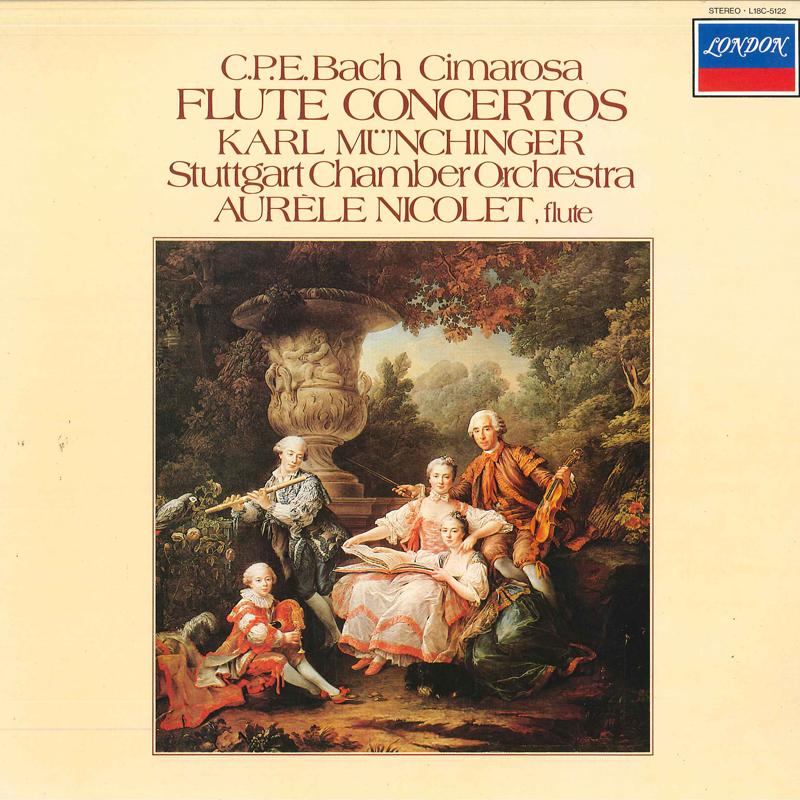 

LP Record KARL MUNCHINGER(COND.)/STUTTGART CH - C.p.e.bach/Flute Concertos L18C5122 LONDON 1972 Japan Classical Used