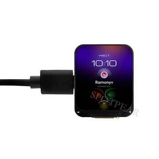 

ESP32-S3 1,69-дюймовий РК-дисплей з округлим екраном та гіроскопом QMI8658 для Arduino