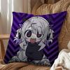 game Yunyun Syndrome Rhythm Psychosis Pillow Case Sofa Living Room Bedroom Headboard Backrest Cushion Square Cushion Nap Time