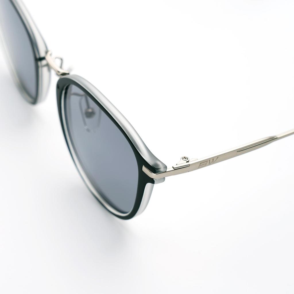 Golf Sunglasses Ash Gray GREEN FOCUS [Bunnywalk] BW-027 BW-0272G