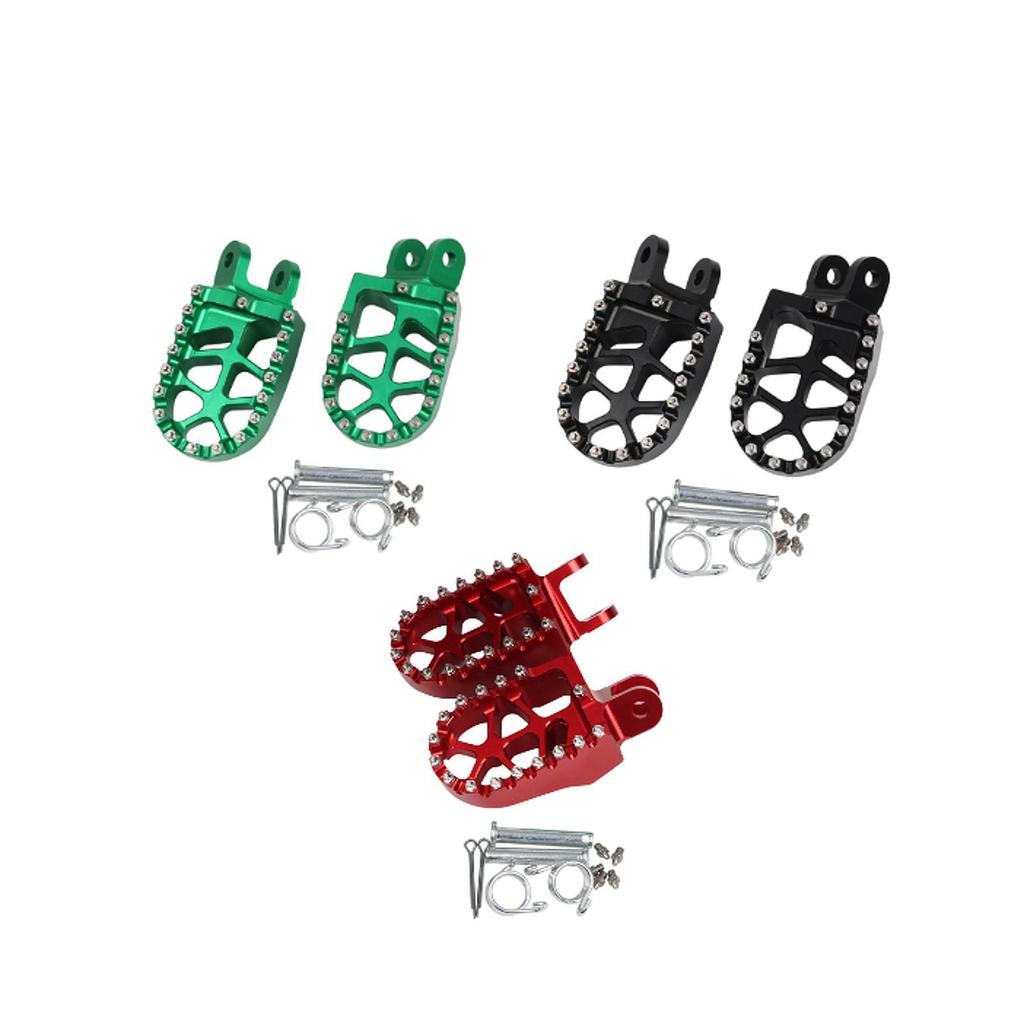 Motorcycle Foot Pegs Sturdy Modification Left Right Pedals Easy Installation for 600 XL600V for Motorbike Accessories