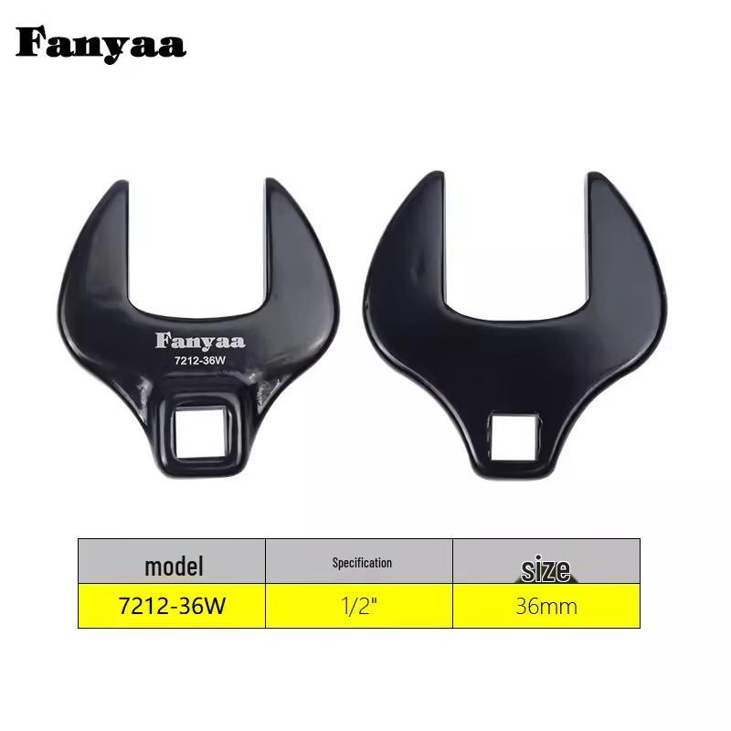 Fanyaa Open-End Torque Wrench Head Adapter