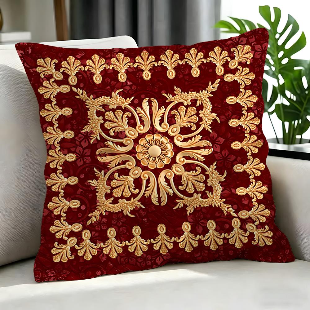 Kunst EEuropees Retro Motief Kussenhoes Kussenhoes Set Stuks x x x Kussensloop Decoratief Bank Huisdecoratie