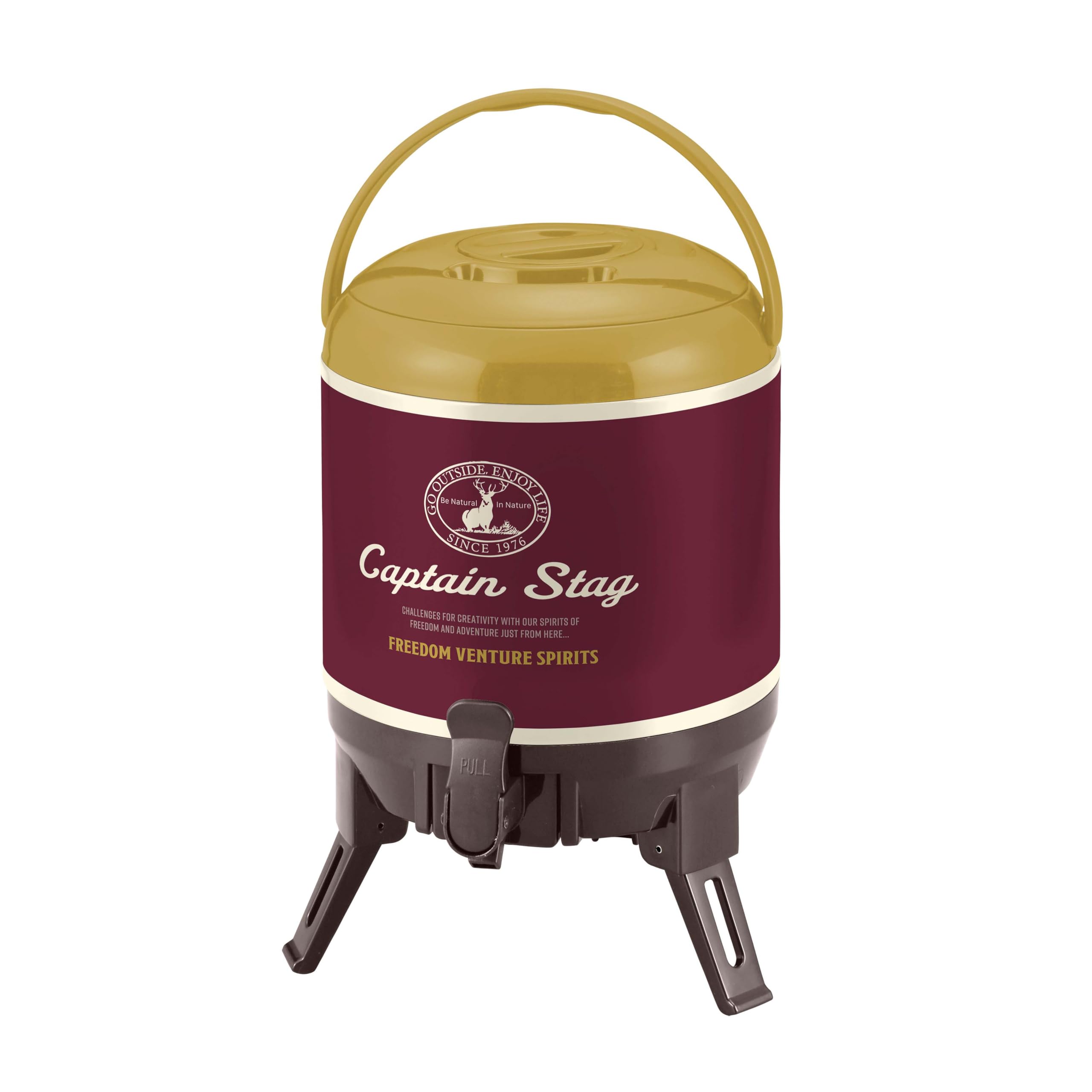 

Captain Stag Jug a capacity water jug with insulated wide and a tripod Includes a cup and Beverly Design (CAPTAIN STAG) Tank, 6.2L handles, mouth,