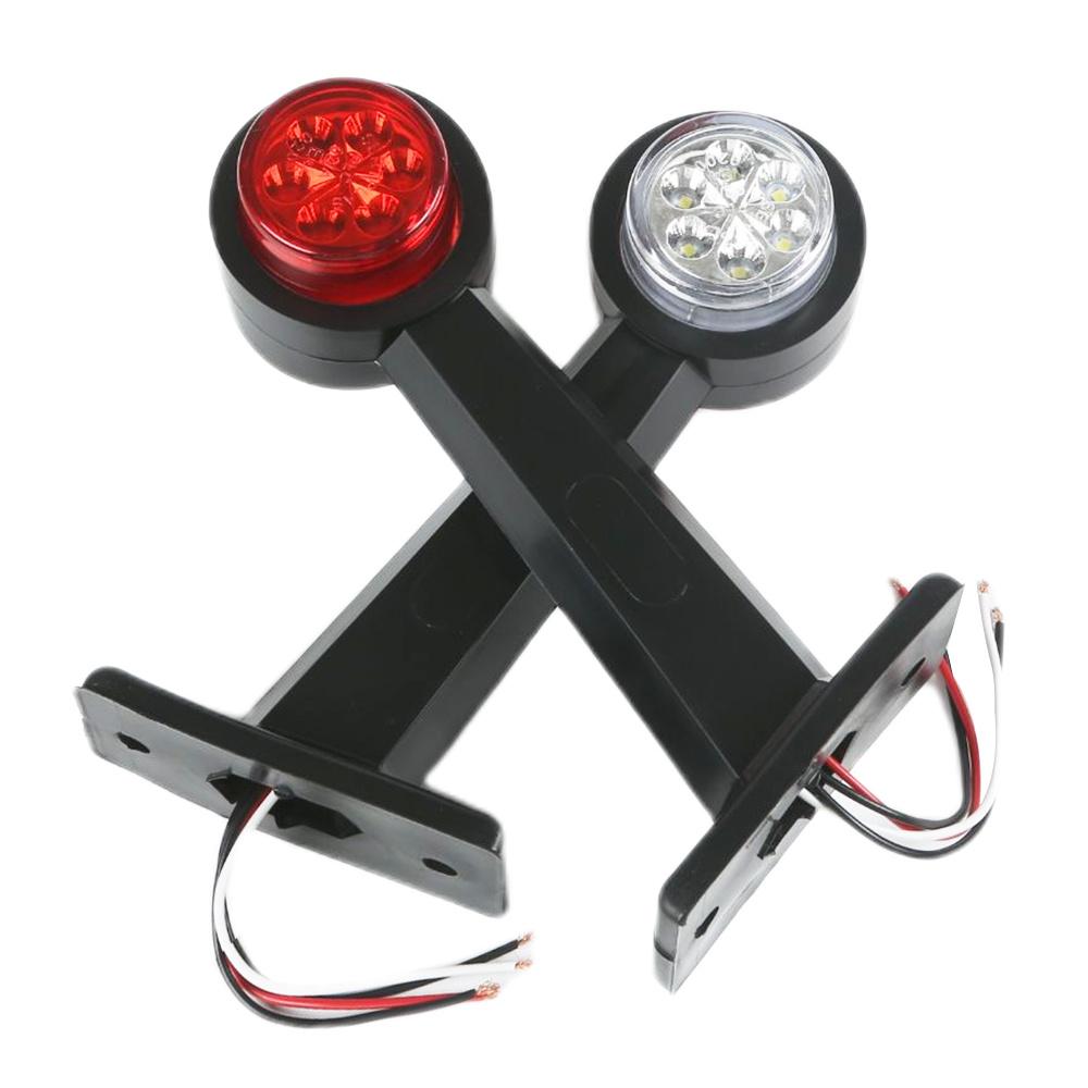 2xLED Side Outline Stalk Marker Lights Lamp Side Marker Lights For Trailer Truck Carvan Lamp 12-24V верблюд