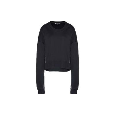Casual Long Sleeve Sweatshirt Women Sweatshirt Black DY7228