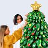 1/2Set Large Christmas Tree Balloons Xmas Party DIY Standing Foil Balloon 2025 New Year Christmas Decoration for Home 2024 Noel