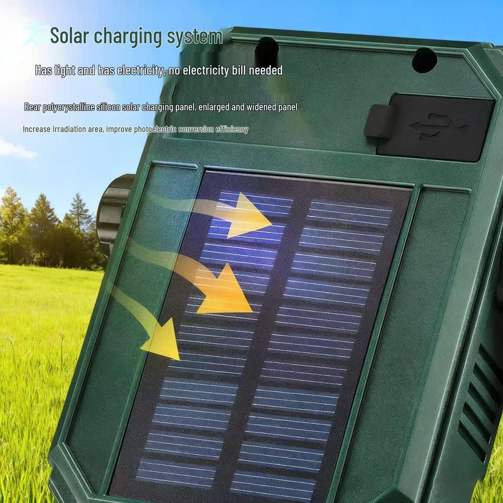 Waterproof Solar Camping Lantern - Bright, Long Battery, Multi-functional Emergency Light