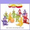 Schattig Pvc Kinderfiguur Speelgoed Cadeau Teletubbies Telefoonhoesje Accessoire 5-9cm/1.96-3.54in)