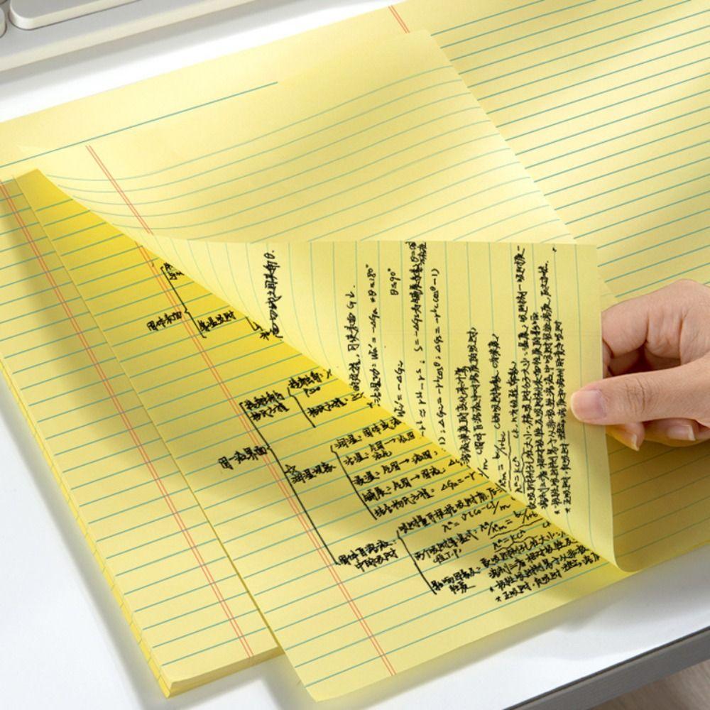 50sheets Simplicity A3 A3 Notebook Mind Map Planning Students Writing Notepad Tearable Draft Paper Back To School Gift