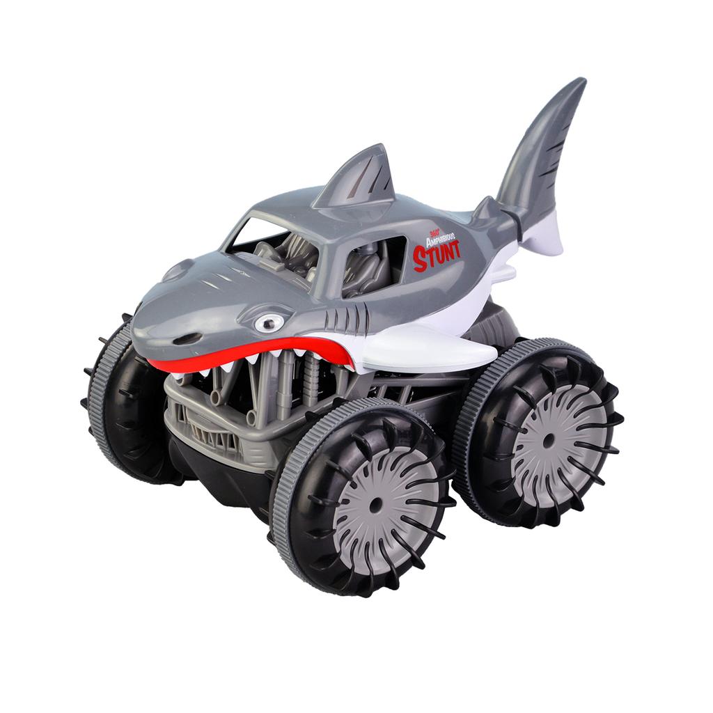 RC Stunt Car Amphibious RC Car for Kids 2 In 1 RC Boat 2.4GHz 360 Degrees  Rotate All Terrains Xmas