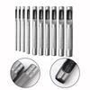 10pcs Leather Hole Punching Tools Leather Hollow Drilling Puncher Kit 1-10mm Clothing Leathercraft DIY Accessories