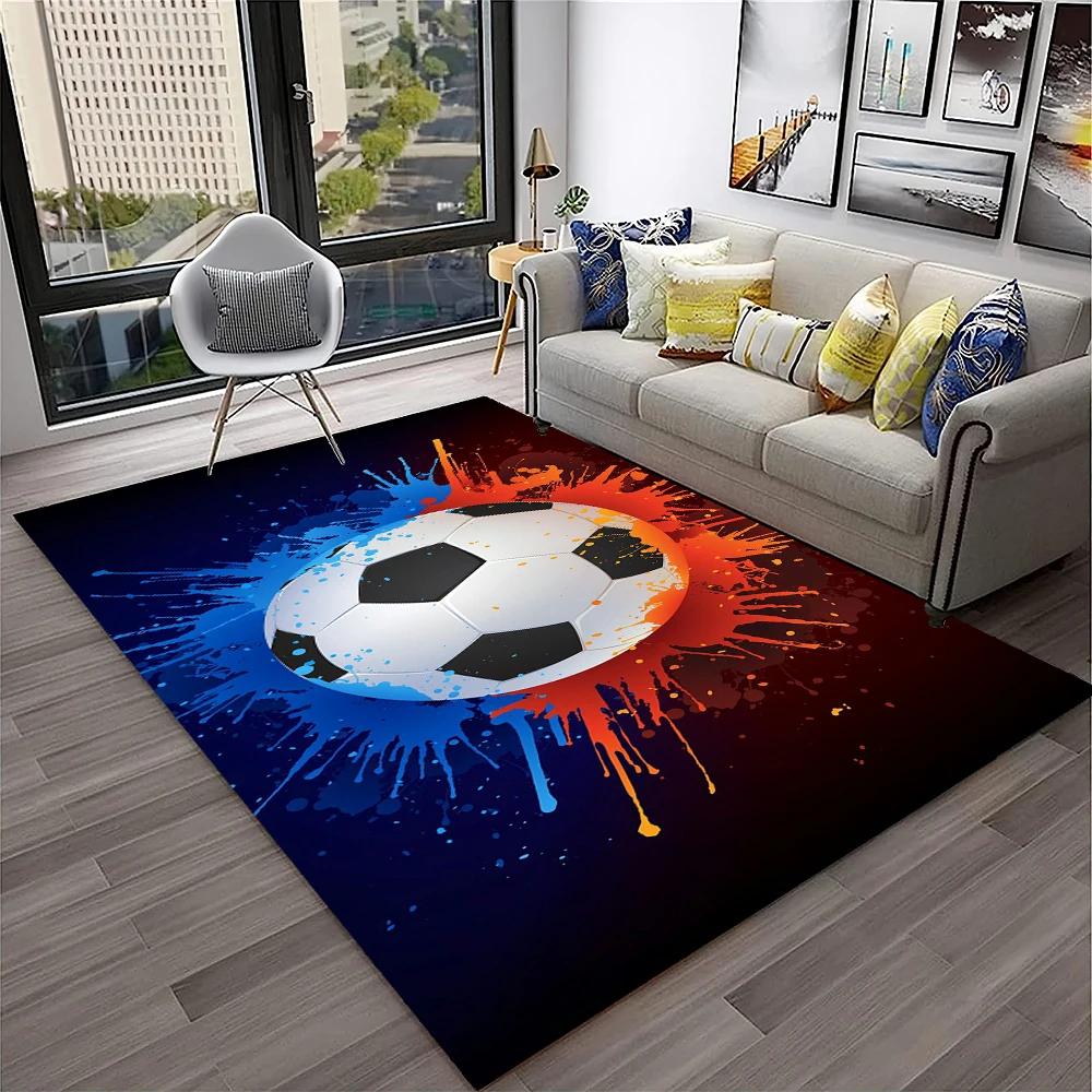

Ковер-ковер для футбольного поля для дома, гостиной, спальни, игровой комнаты, дивана, придверный коврик, декор, коврик для игровой зоны для детей, нескользящий коврик для пола 40x60cm