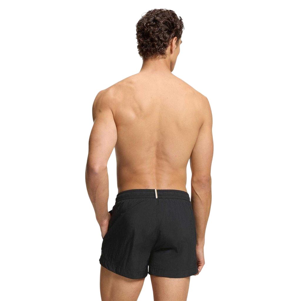 BOSS Mens Mooneye Logo Outline Swim Shorts