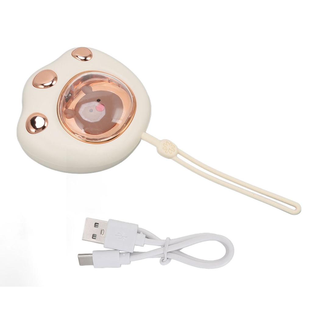 Rechargeable Hand Warmer Cat Paw 5W 5V 1A USB Charging 2 Levels Adjustable Quick Heat Hand Warmer