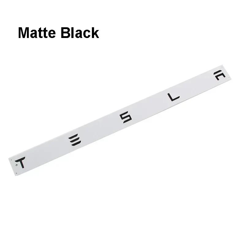 Car Sticker 2025 New Tesla ABS Car Rear Trunk Emblem for Tesla Model 3 Model S X Roadster SpaceX Refitting Badge Lettering Decal