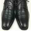 A.Testoni Made In Italy Wingtip Business Shoes Black Size 7G / 25.5cm Men's(USED)