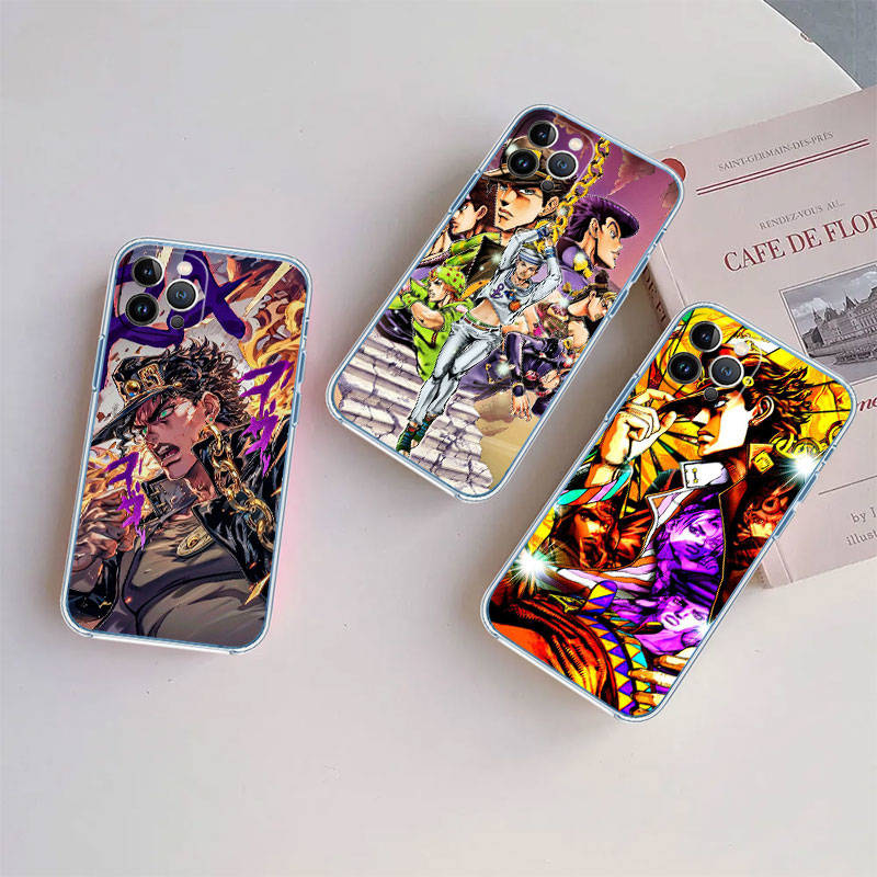 JO33 JoJos Bizarre Adventure Phone Case for Motorola E22S E7 G6 G7 G8 G9 Plus Power Play G10 G20 G04 E30 E40 E22 E20 E13 G22 G23 G Stylus Play