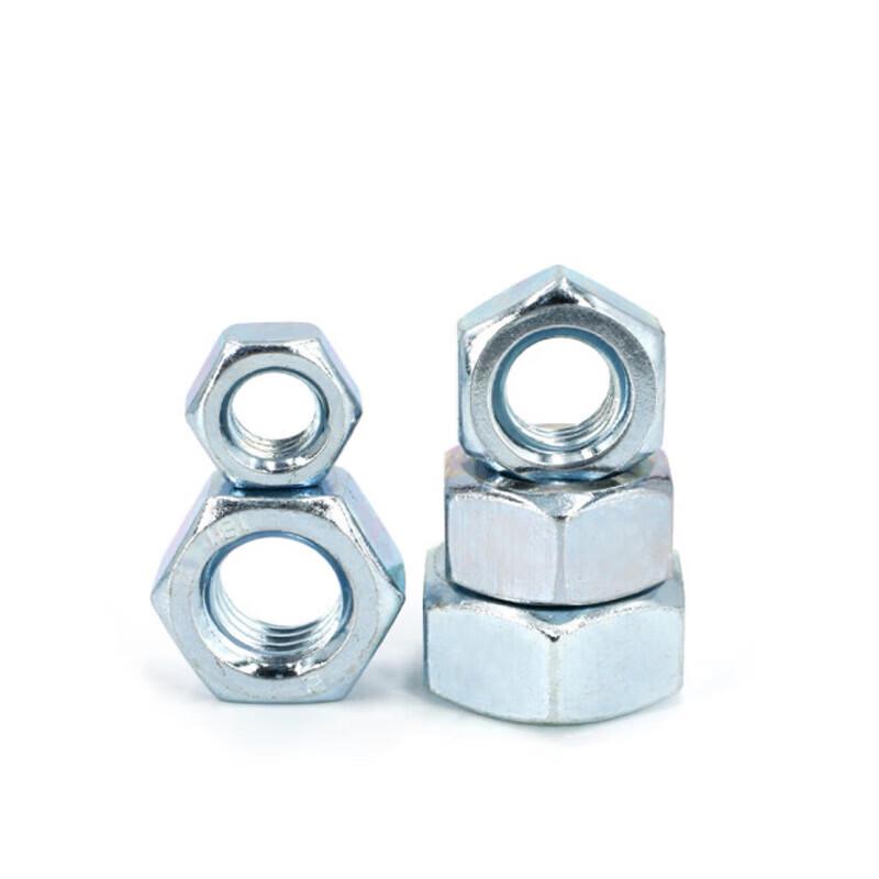 Constant Star Red Flag Grade 8 Galvanized Hex Nuts